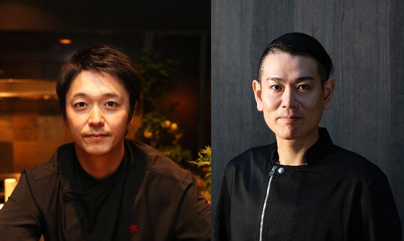 川⼿寛康（左）＆　⽚⼭ひろ（右）