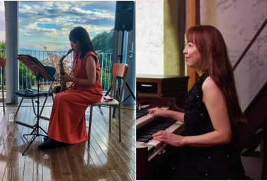 細川由佳＆角堂りえ Duo（サックス＆ピアノ）