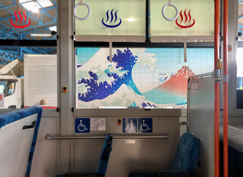 BUS ROOMの富士山