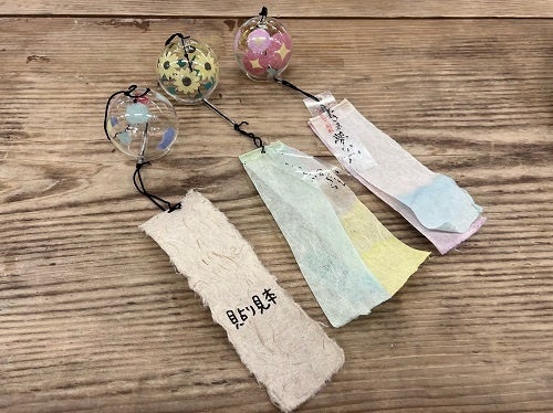 紙すきでつくる風船