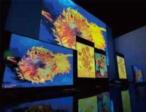 ゴッホと花の絵