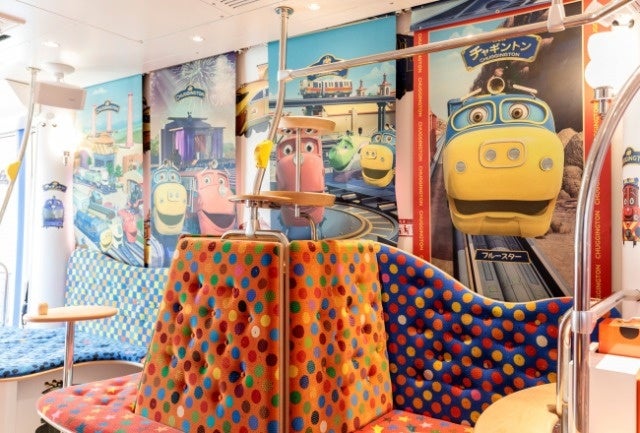 おかでんチャギントン（車内）