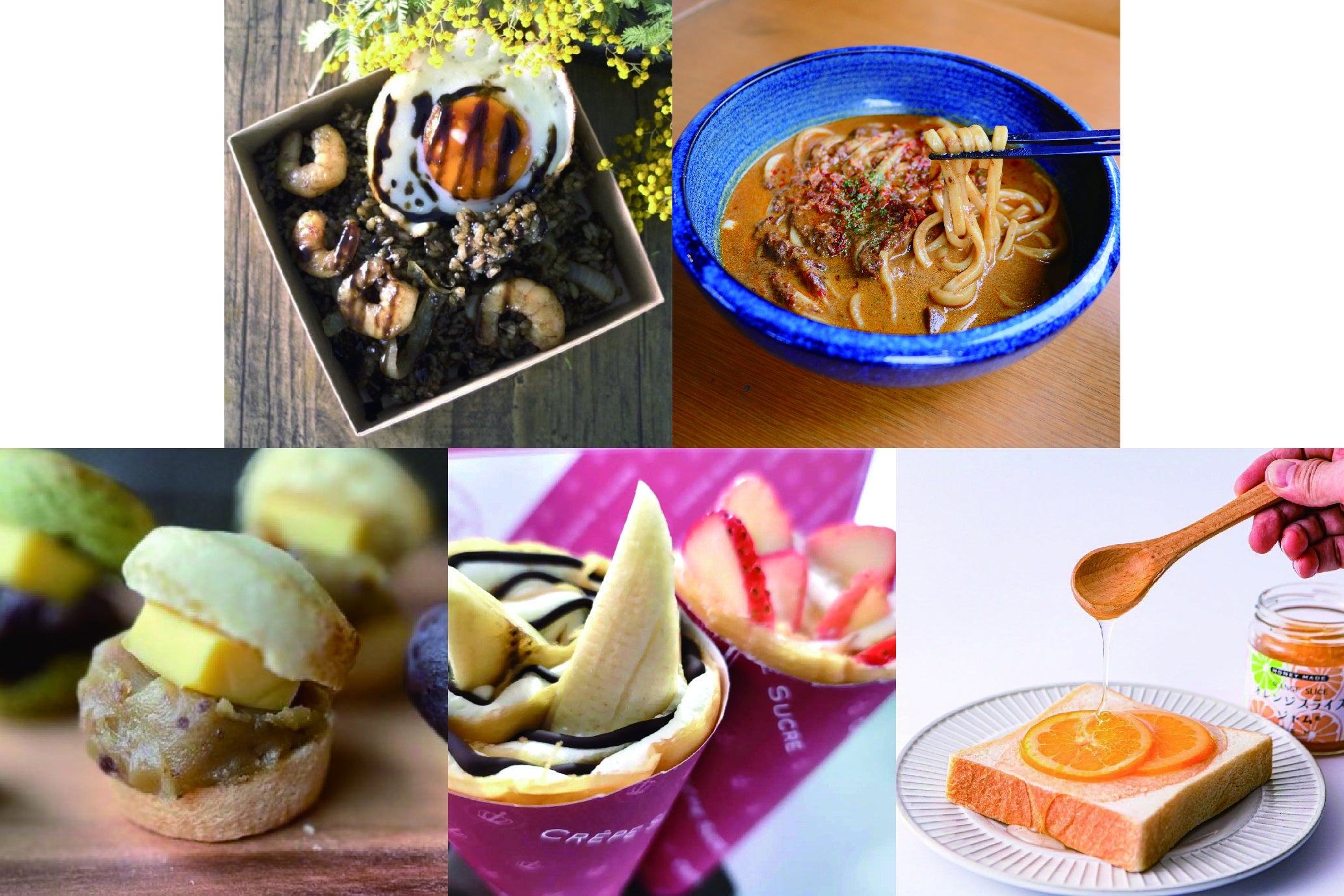 行列必至のキッチンカーグルメ