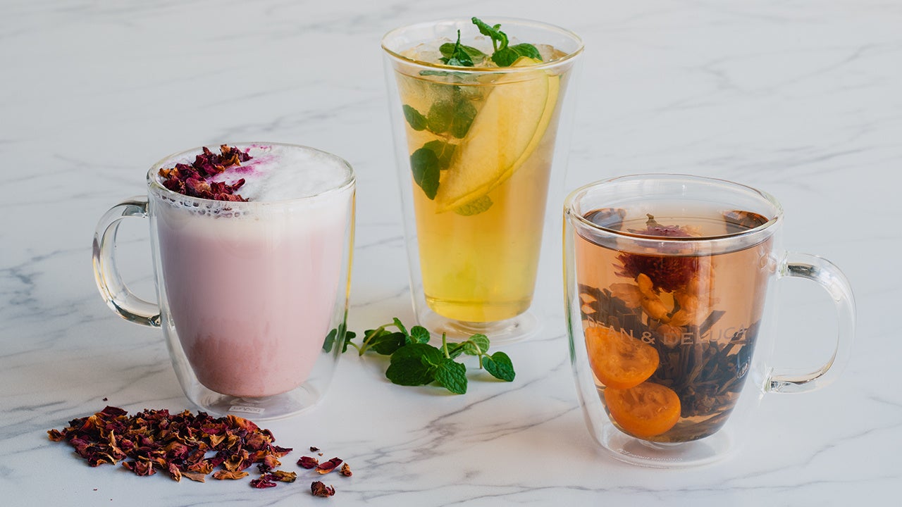 春色に薫る「フルーツフラワーティー」