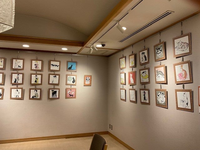 「竹久夢二×水戸岡鋭治partⅢ」展示風景