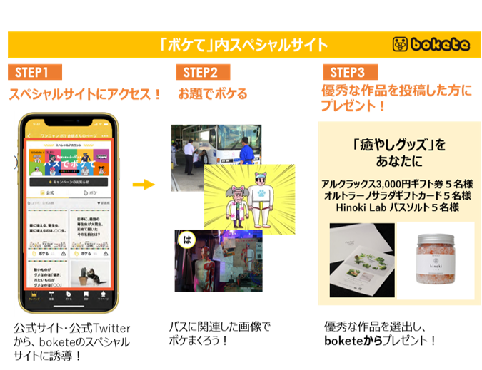 ふっ飛バスbokete　スペシャルサイト