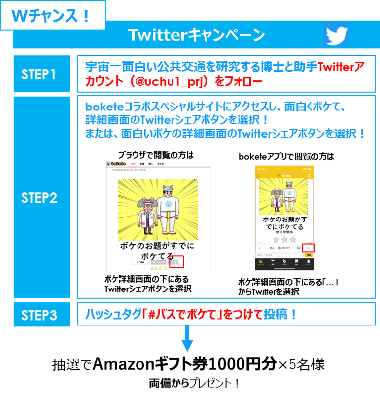 ふっ飛バスTwitterキャンペーン