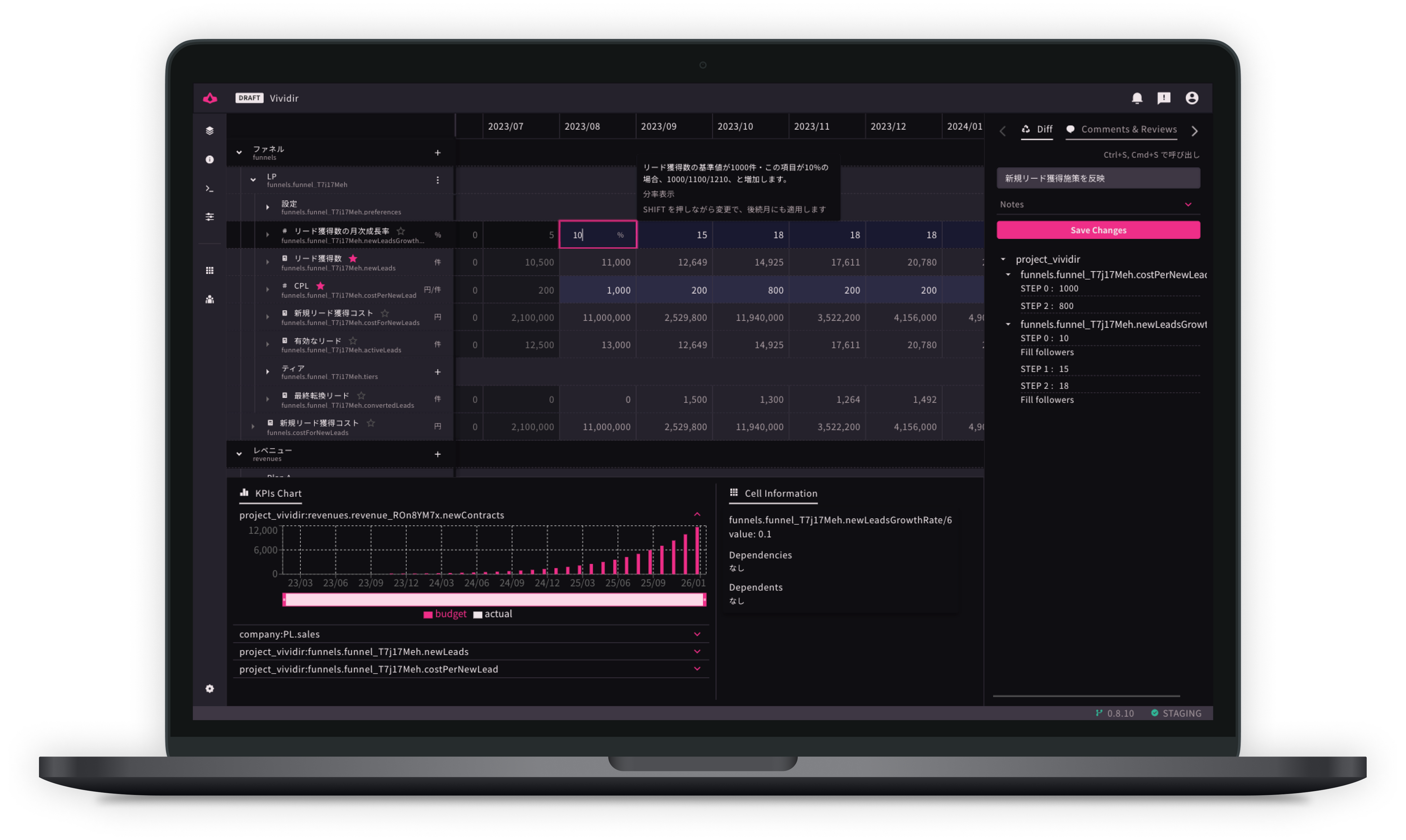 Vividir - 機能アップデートにより正式版リリース