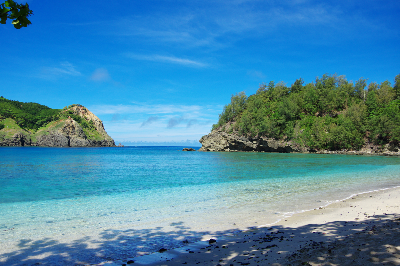 小笠原署との父島にあるコペペ海岸