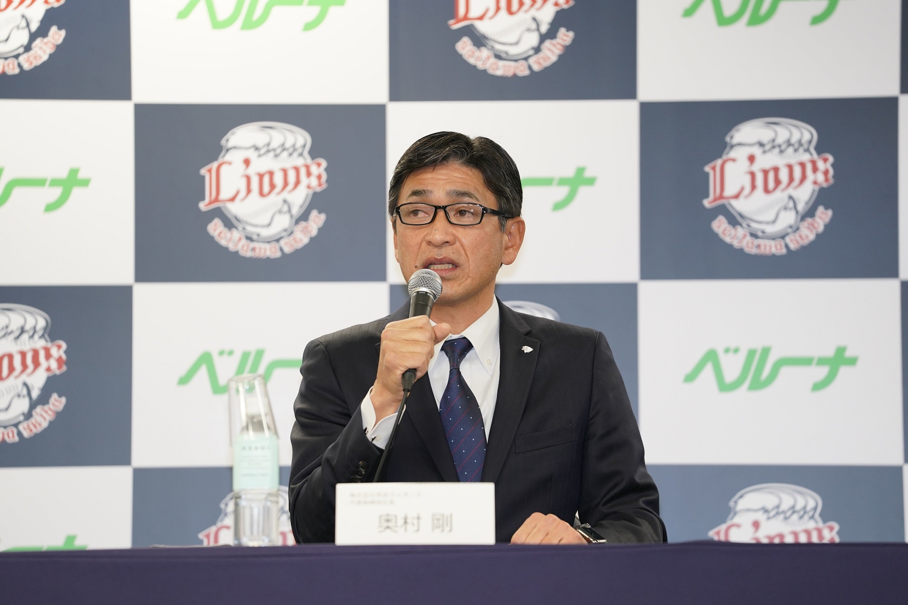 ㈱西武ライオンズ 代表取締役社長 奥村剛