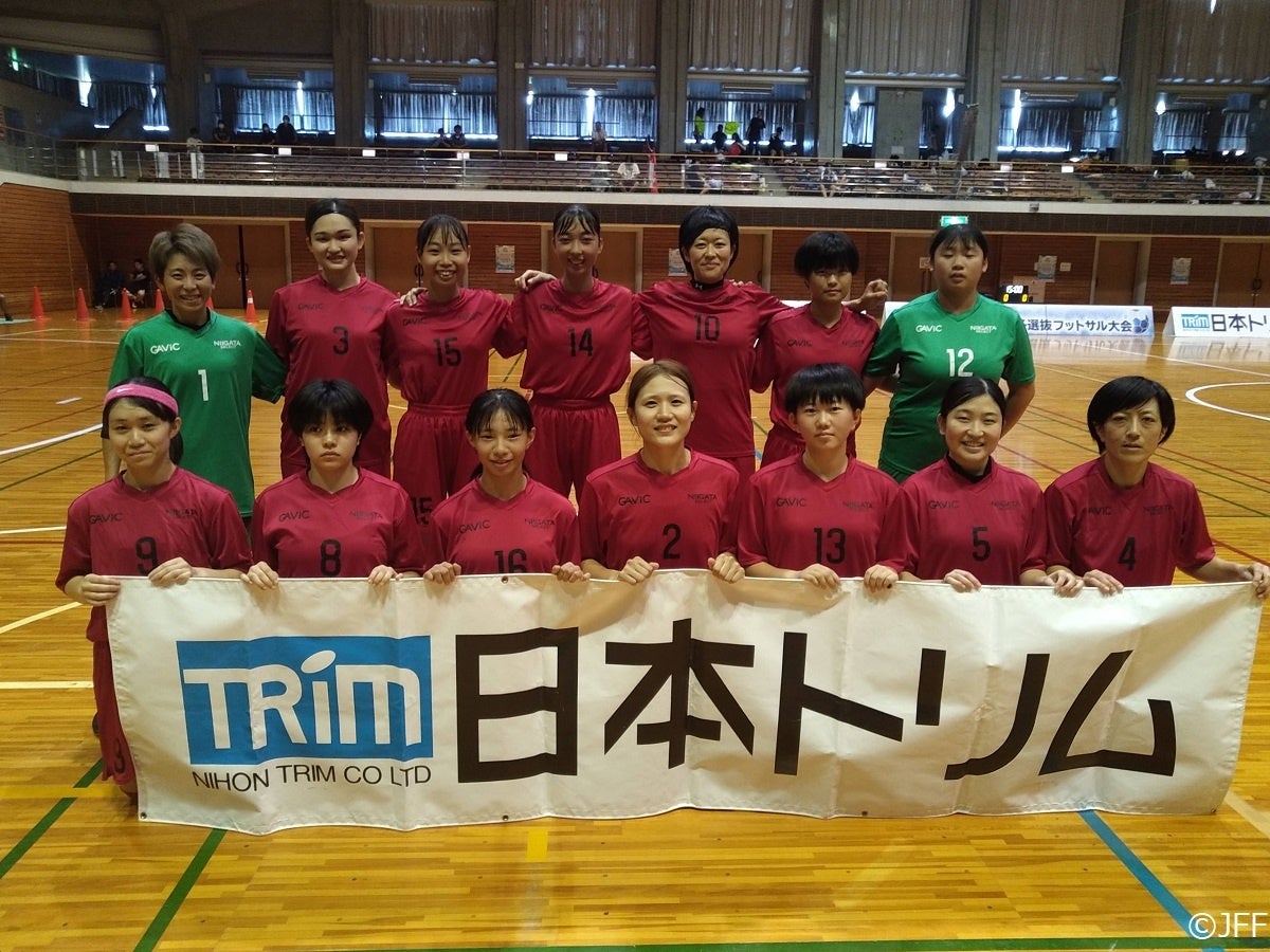 本大会出場を決めた新潟県選抜