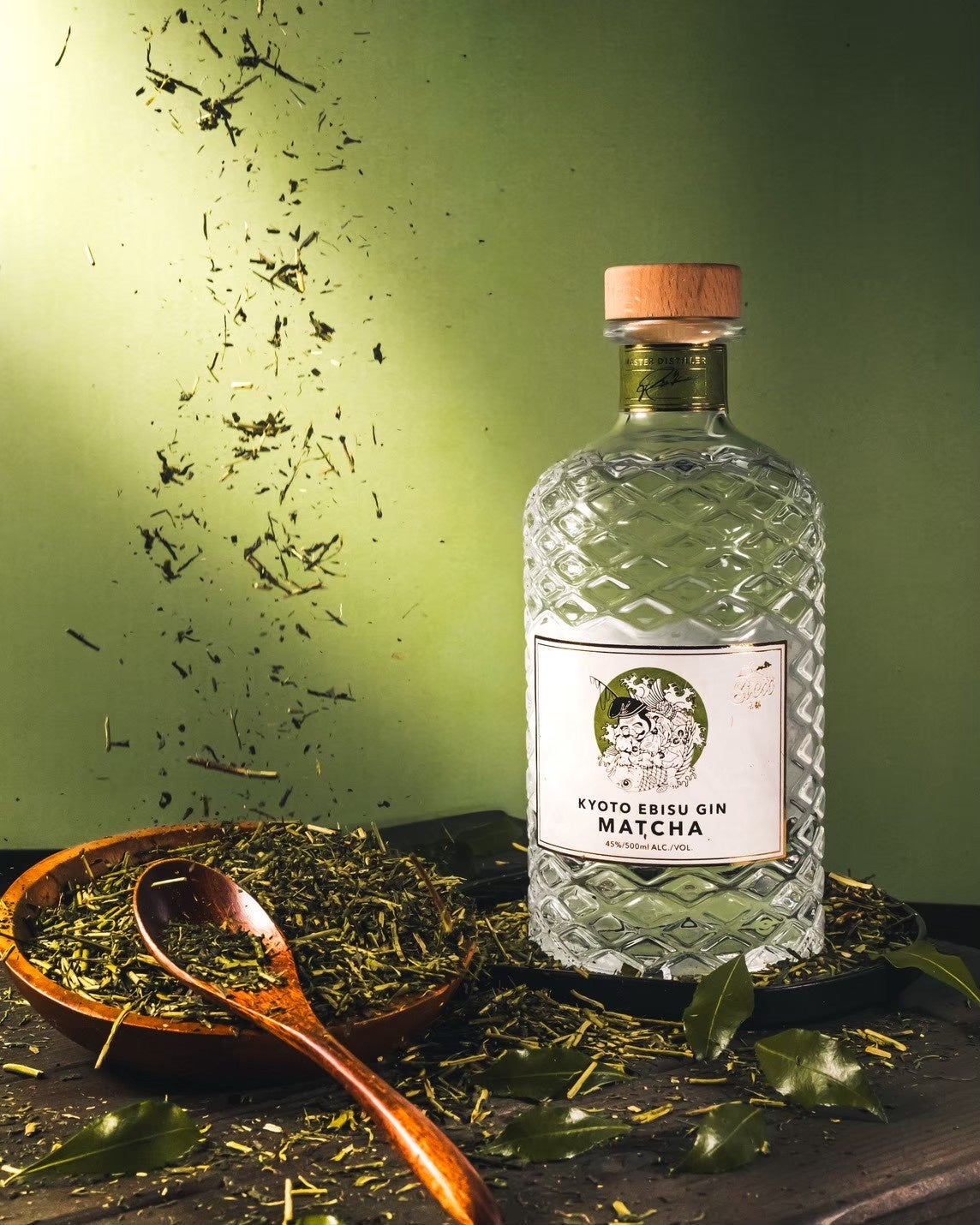 10/1 新発売! クラフトジンのSiCX京都蒸留所から、京都 最高級抹茶ジン新発売