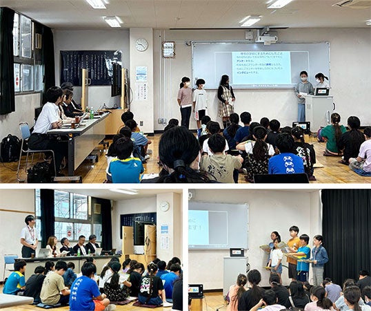 日立みらいイノベータープログラム 出張授業の様子(埼玉県戸田市立笹目小学校)