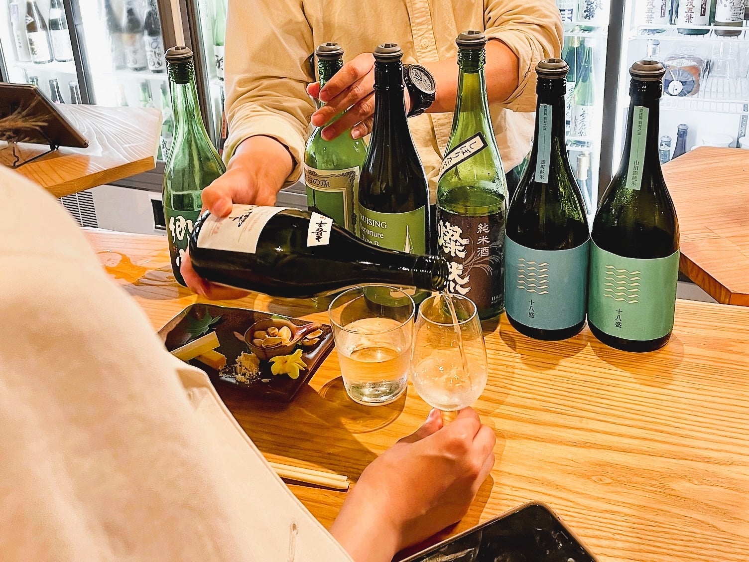 倉敷古民家での角打ちイメージ