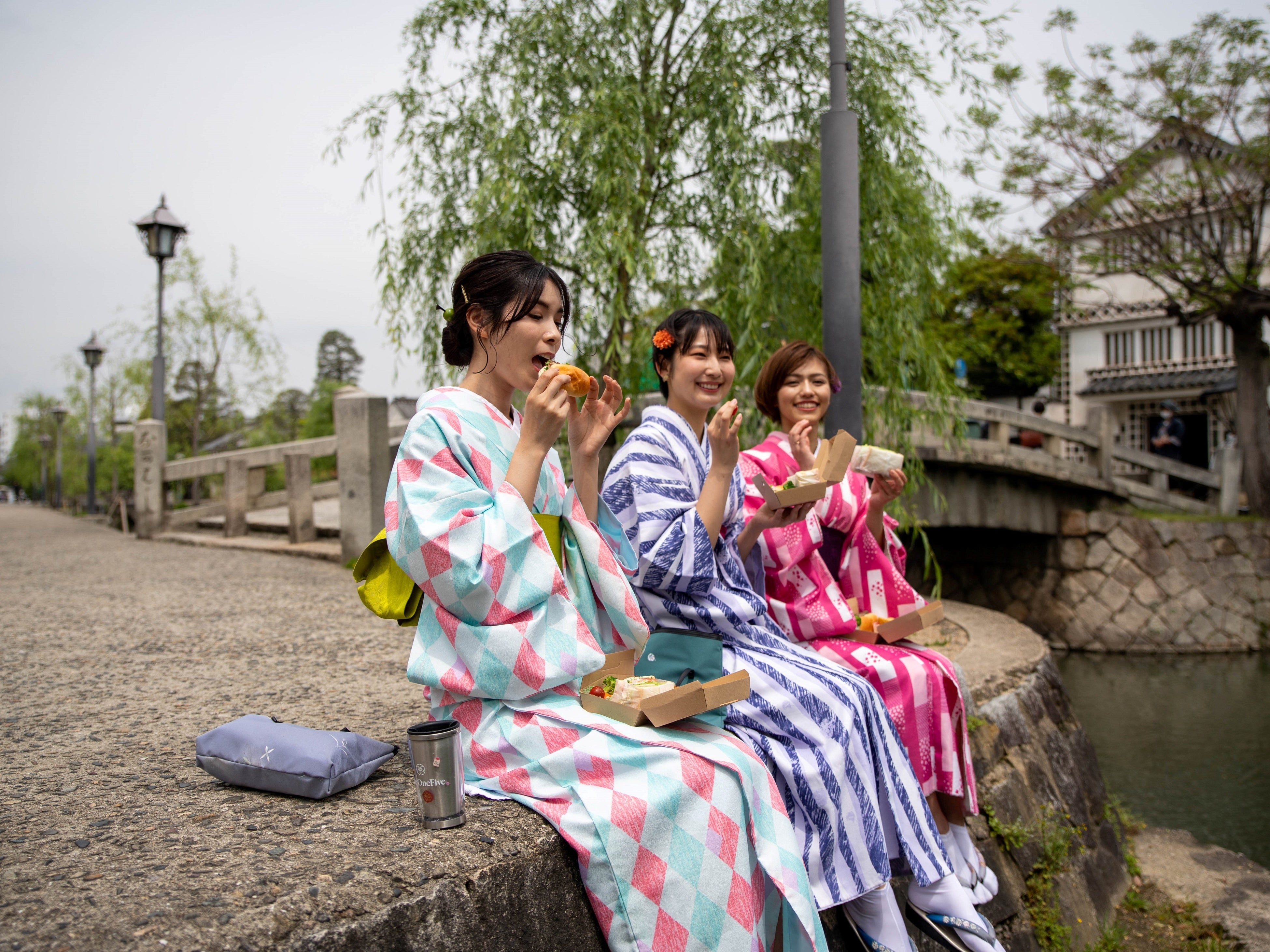 美観地区での朝食イメージ３