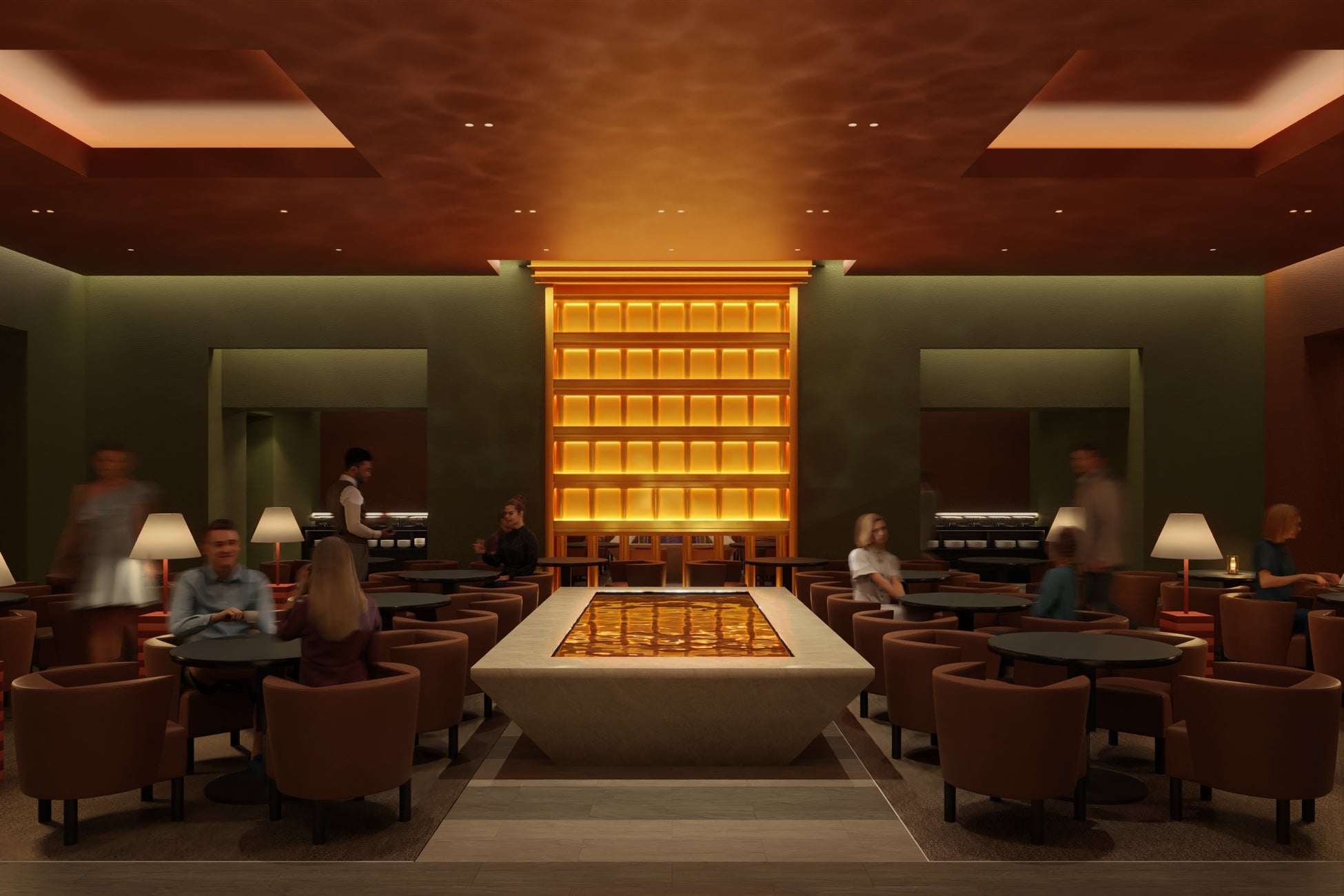 黄金に輝く「EL DORADO」のシンボル 34年の時を経て、アルド・ロッシと内田繁の作品が新たに共演する