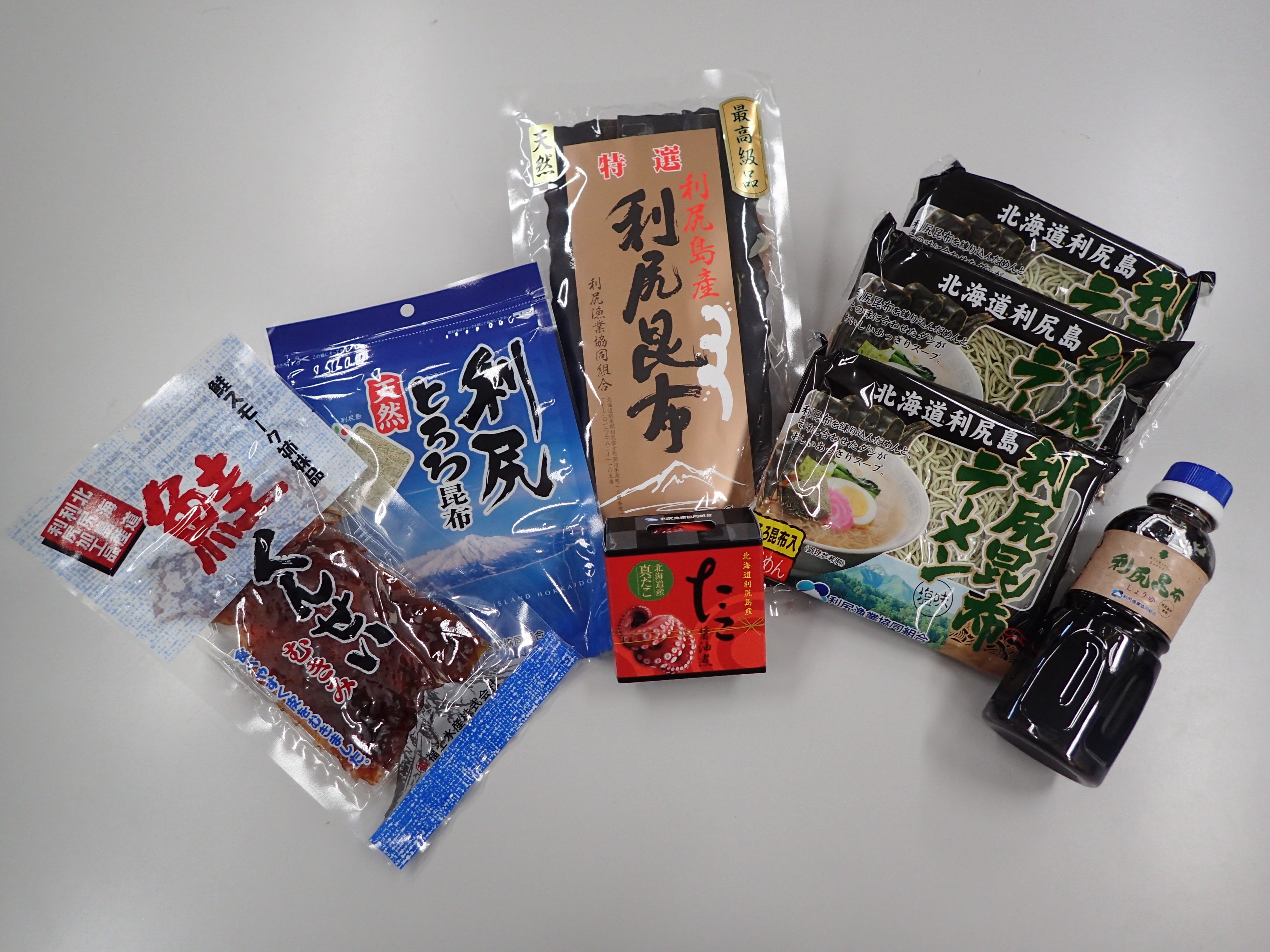 5名様にあたる「利尻島 海の幸詰め合わせセット」