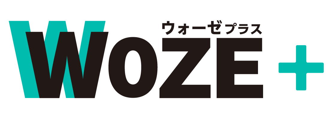 WOZE＋製品ロゴ