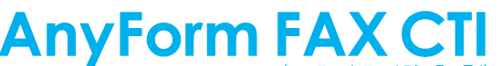 AnyForm FAX CTIロゴ