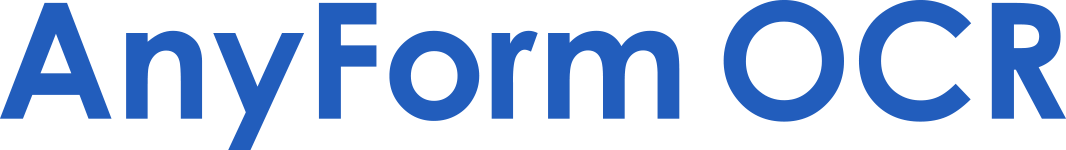 高精度AI OCRソフト「AnyForm OCR」 製品ロゴ