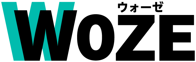 WOZE（ウォーゼ）製品ロゴ