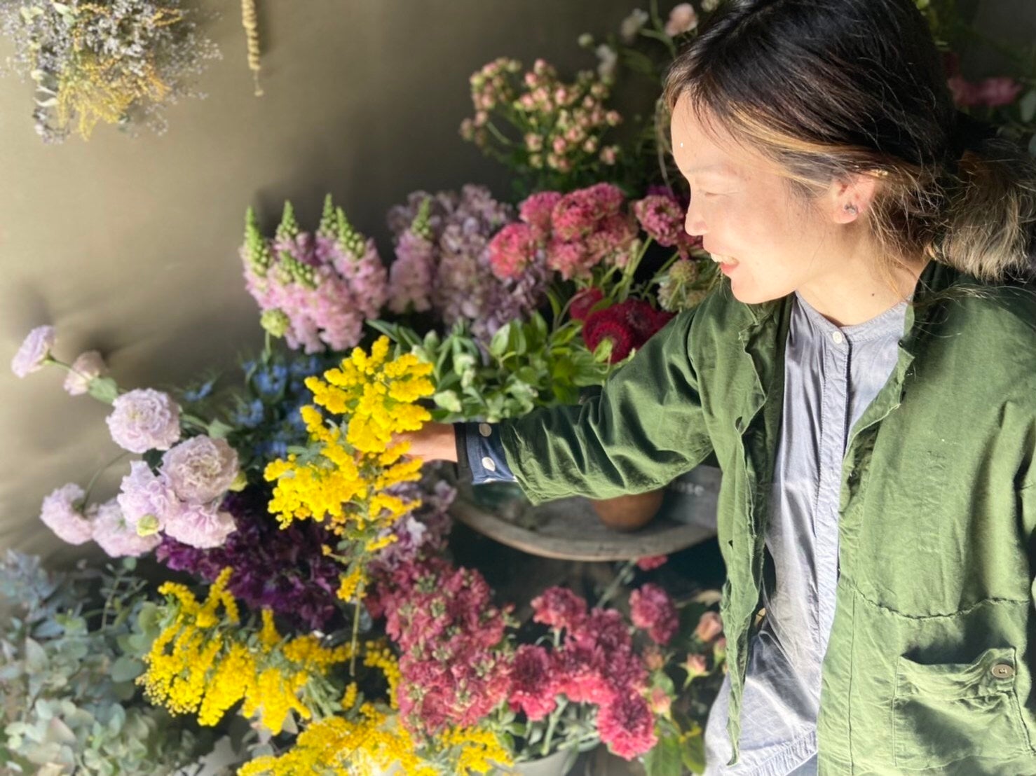 フラワーデザイナー 石原 里恵ー 石原 