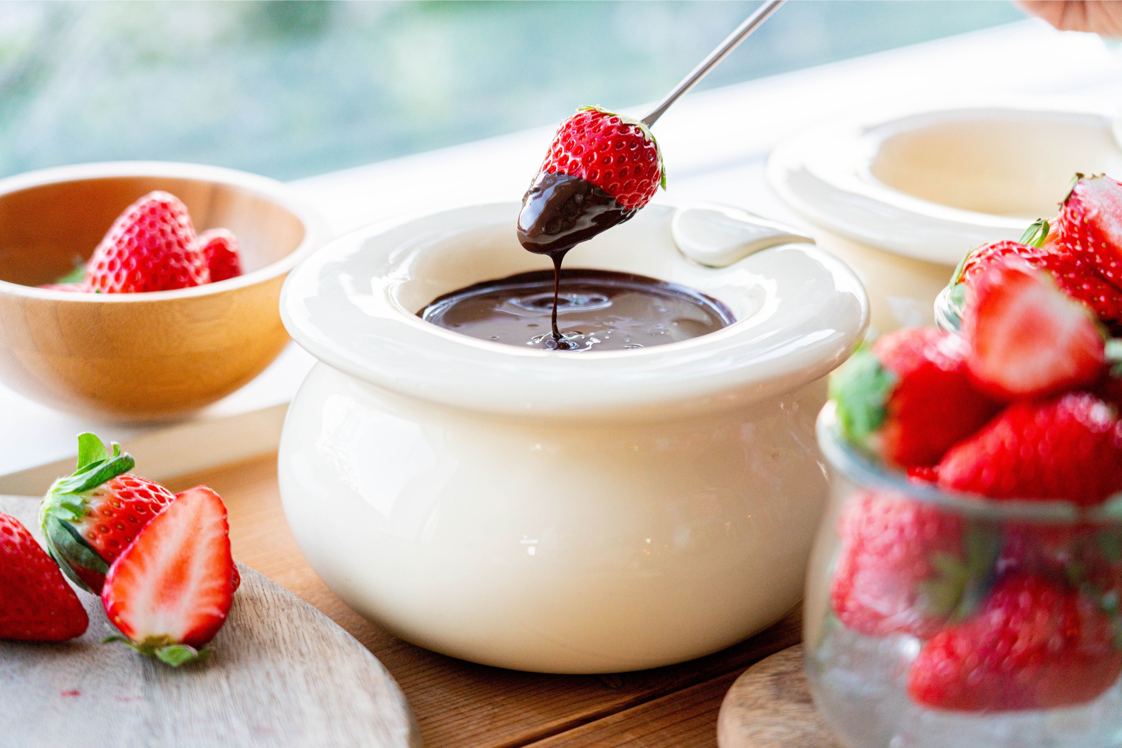 +500円であったかチョコフォンデュ(こちらはチョコ)