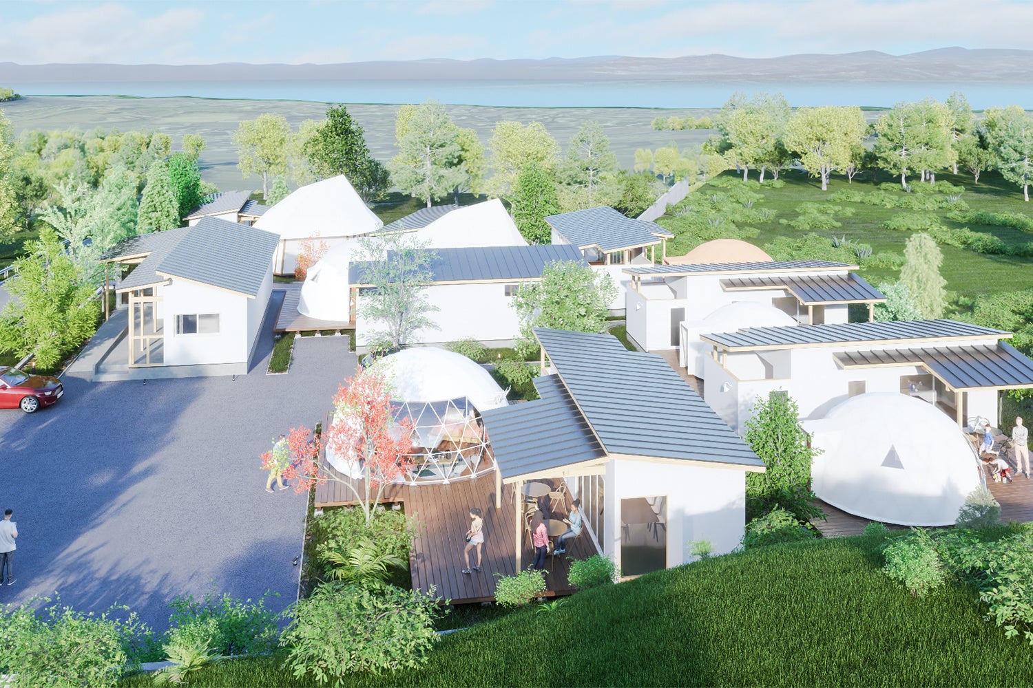 2023年8月グランドオープン】～山と海に囲まれた、客室温泉付き