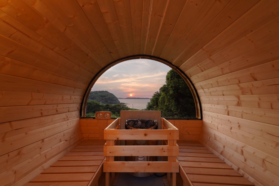【2023年7月7日GRAND OPEN】“幸せ”をテーマとした1日1組限定プライベートサウナ&グランピング<Sauna & Glamping Resort ~Aroma Olive~アロマオリーブ>