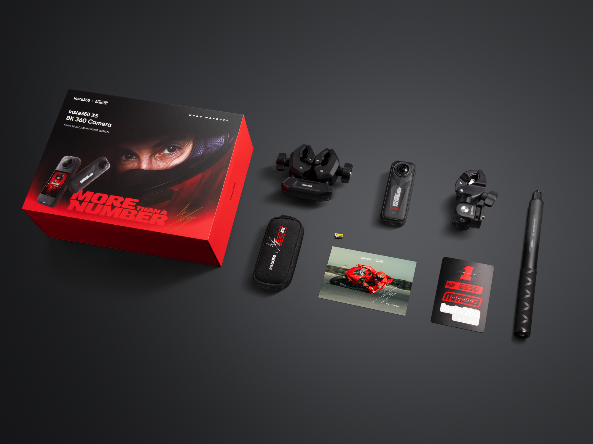 Insta360とマルク・マルケスが再びタッグを組み、「X5 MM93 2025