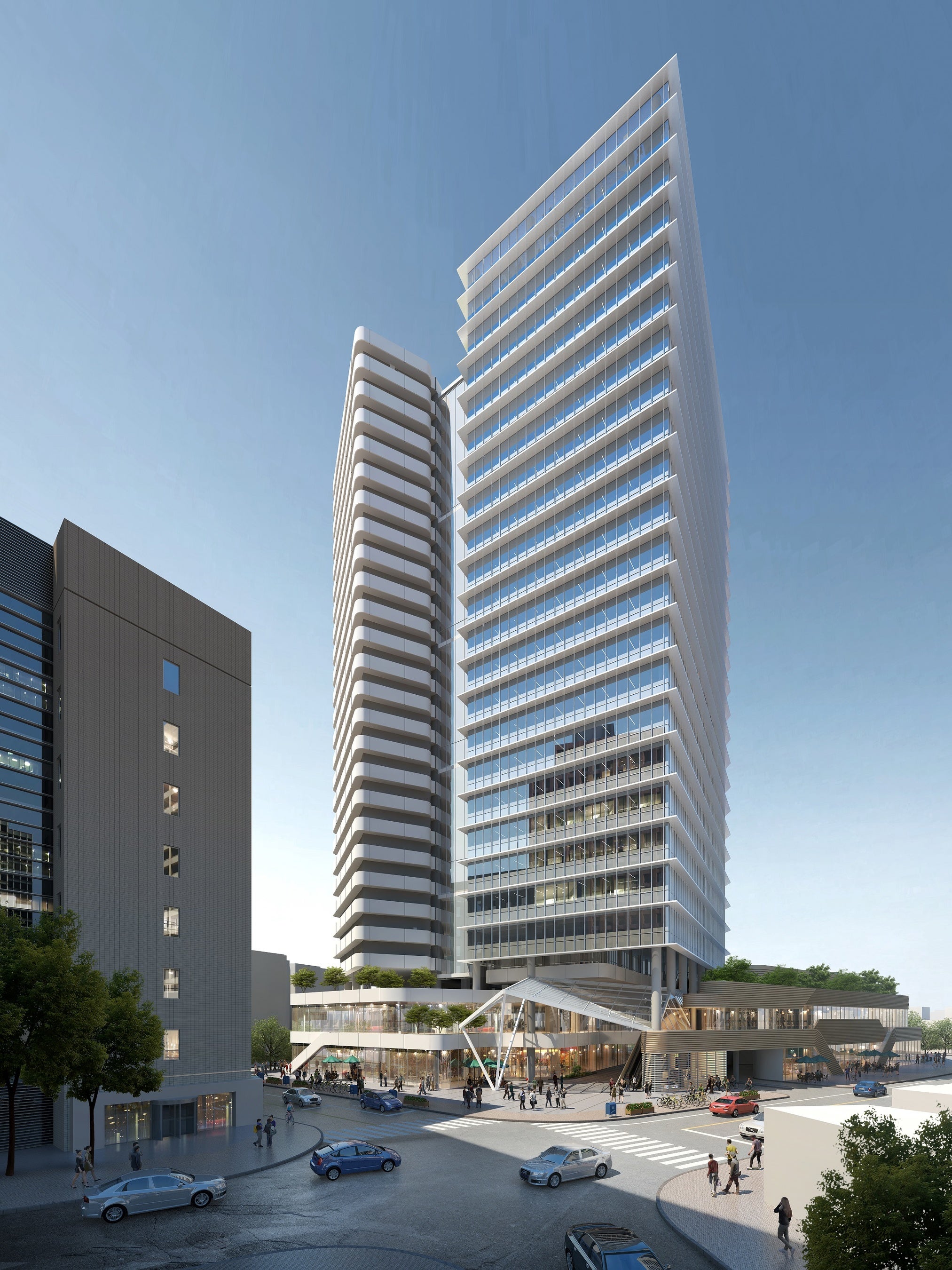 完成予想イメージ ※イメージは計画段階の図面を基に作成したものであり、今後変更となる場合があります。