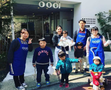 近隣の皆様とのイベント：ごみひろォーーイ