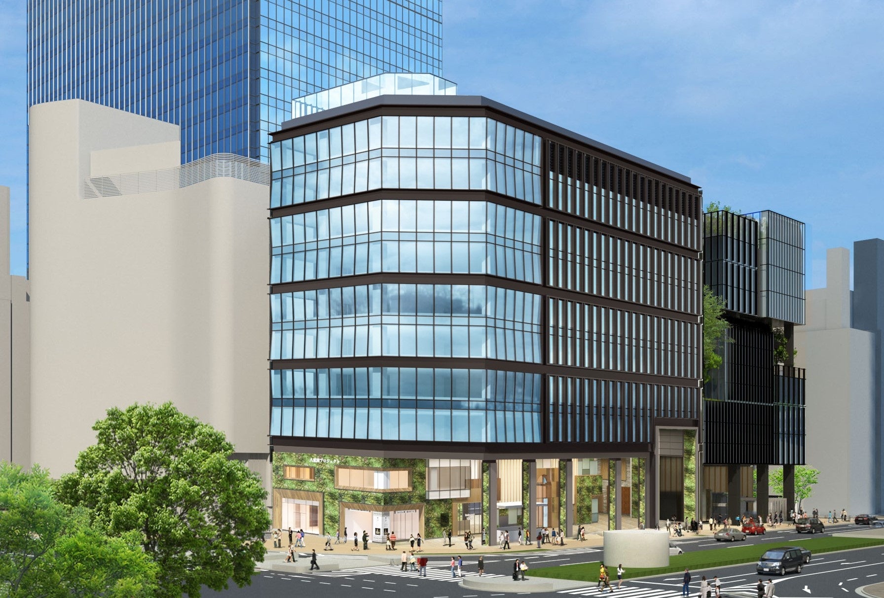 外観イメージ ※東京駅八重洲中央口方面から望む