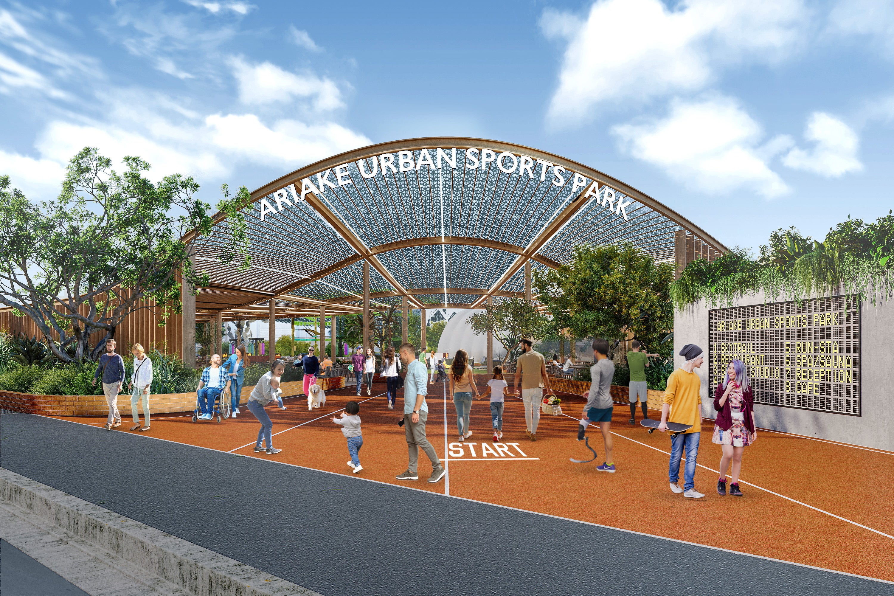 メインエントランス　完成イメージ