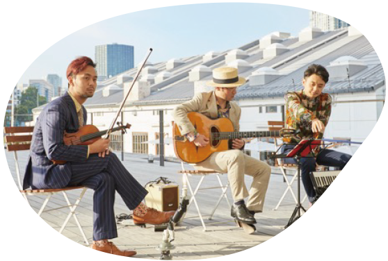 代官山王国演奏風景