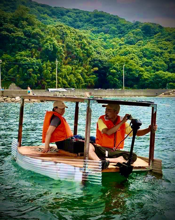 ハイドロブラスト「“日本一海洋プラゴミが流れ着く” 対馬で漂着ゴミを素材にソーラーカヤックを作るプロジェクト」