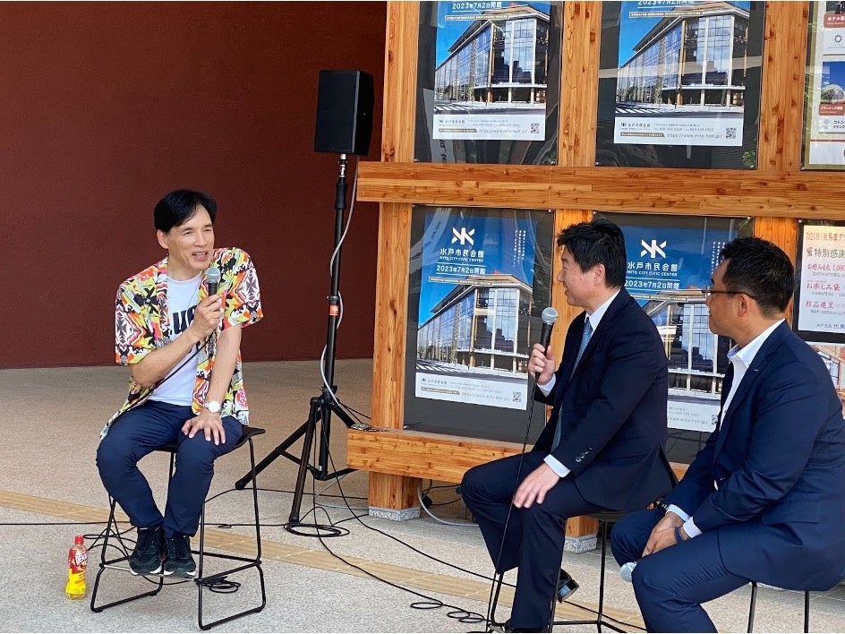 高橋市長と対談