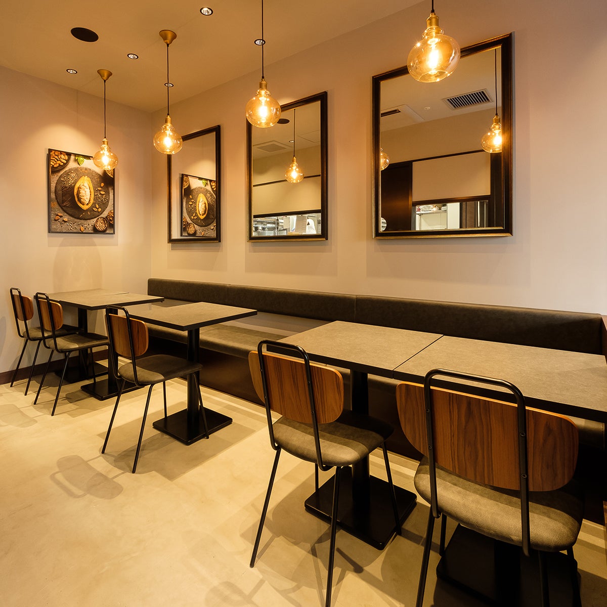 ショコラトリーキャメル カフェスペース