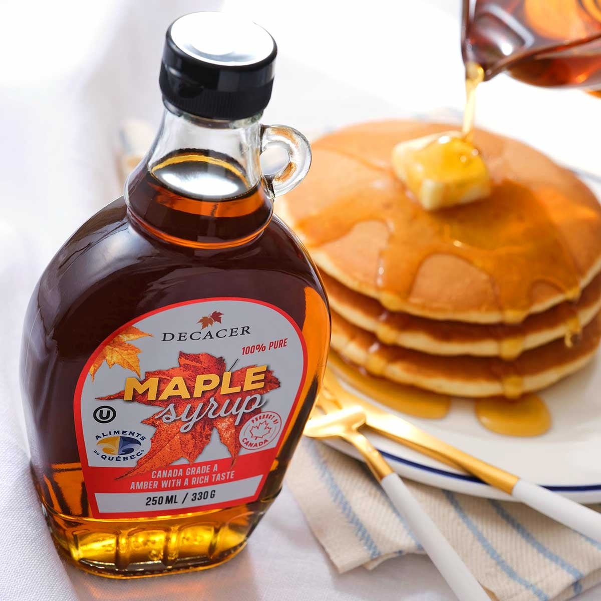 デカセール メープルシロップ グレードＡアンバー