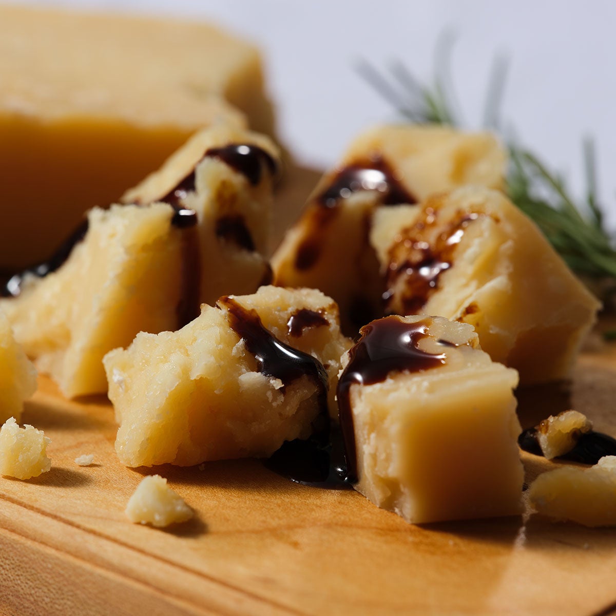 かち割りにしてバルサミコビネガーをかけて。