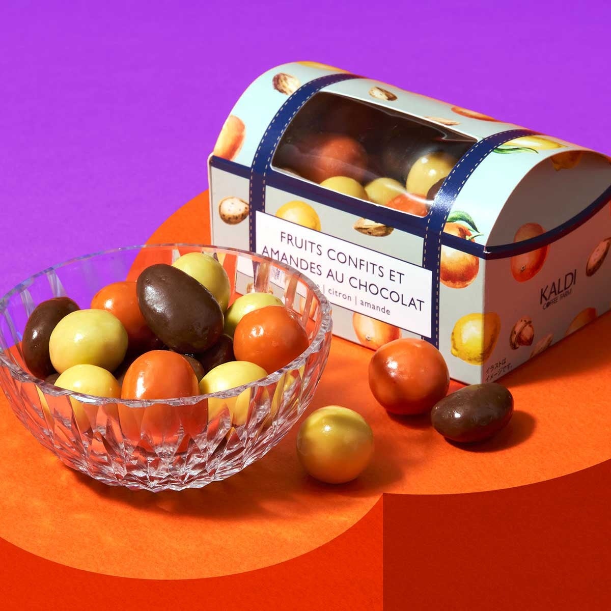 オリジナル フルーツ＆アーモンドチョコレート