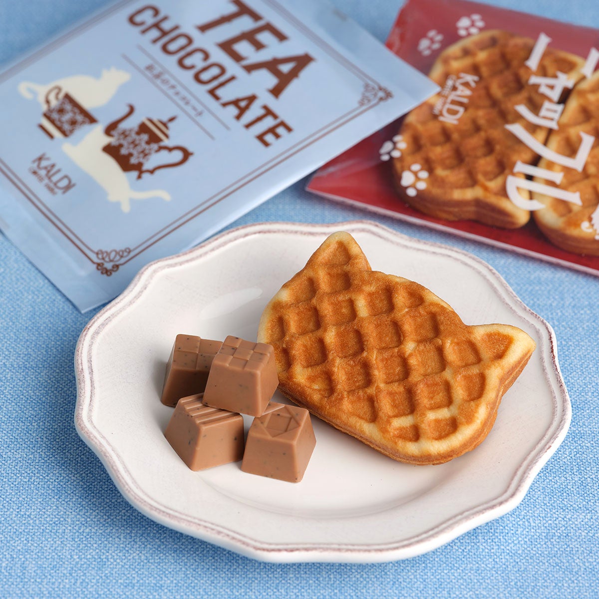 ネコの日バッグ_お菓子