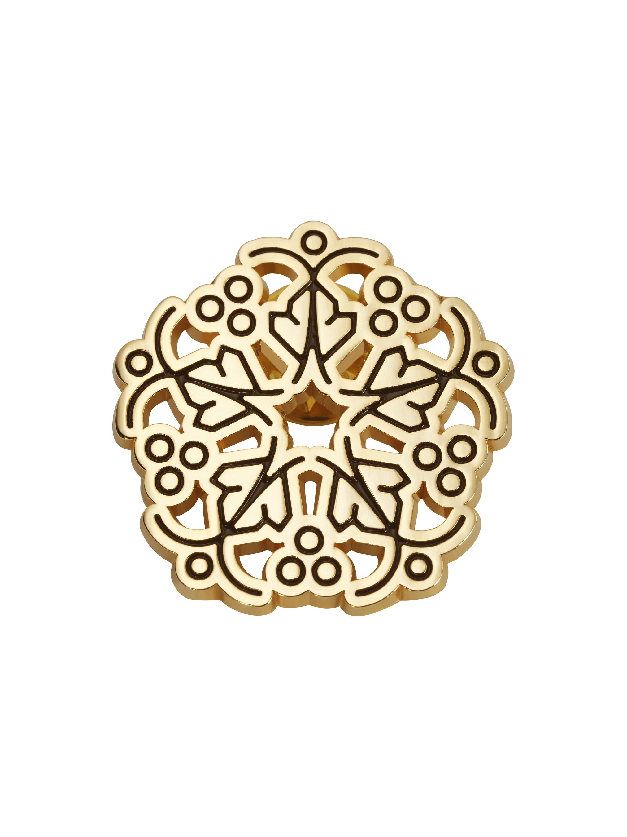 ロゴピンバッチ