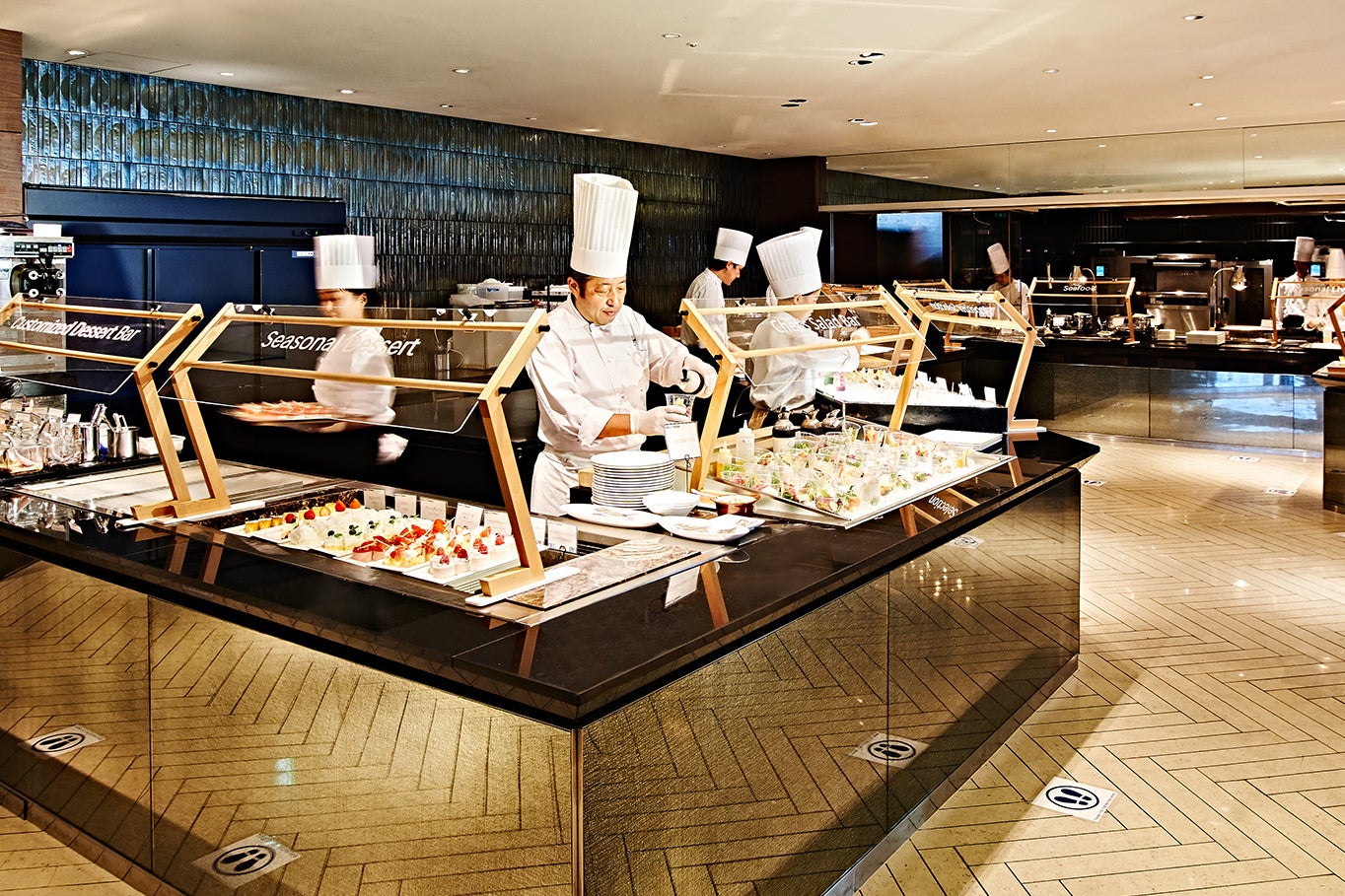 シェフズ ライブ キッチン内観