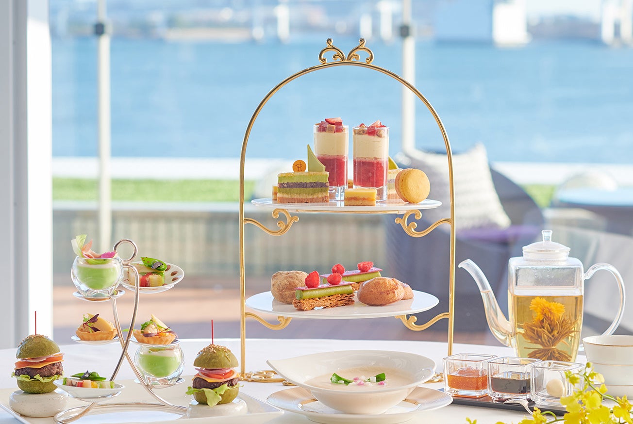 マンハッタン：抹茶とゆずなど和素材を使ったアフタヌーンティー