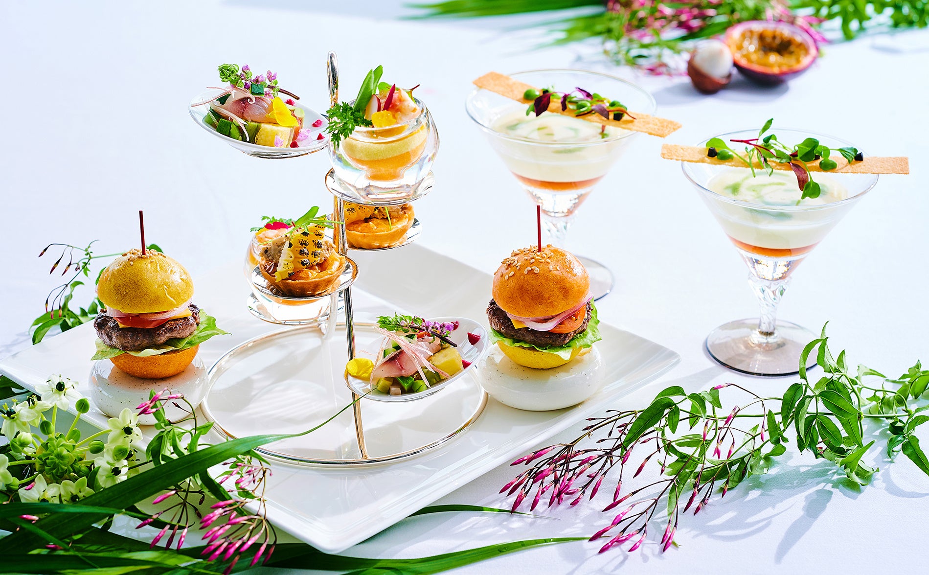 マンハッタンではオリジナルのセイボリーを提供