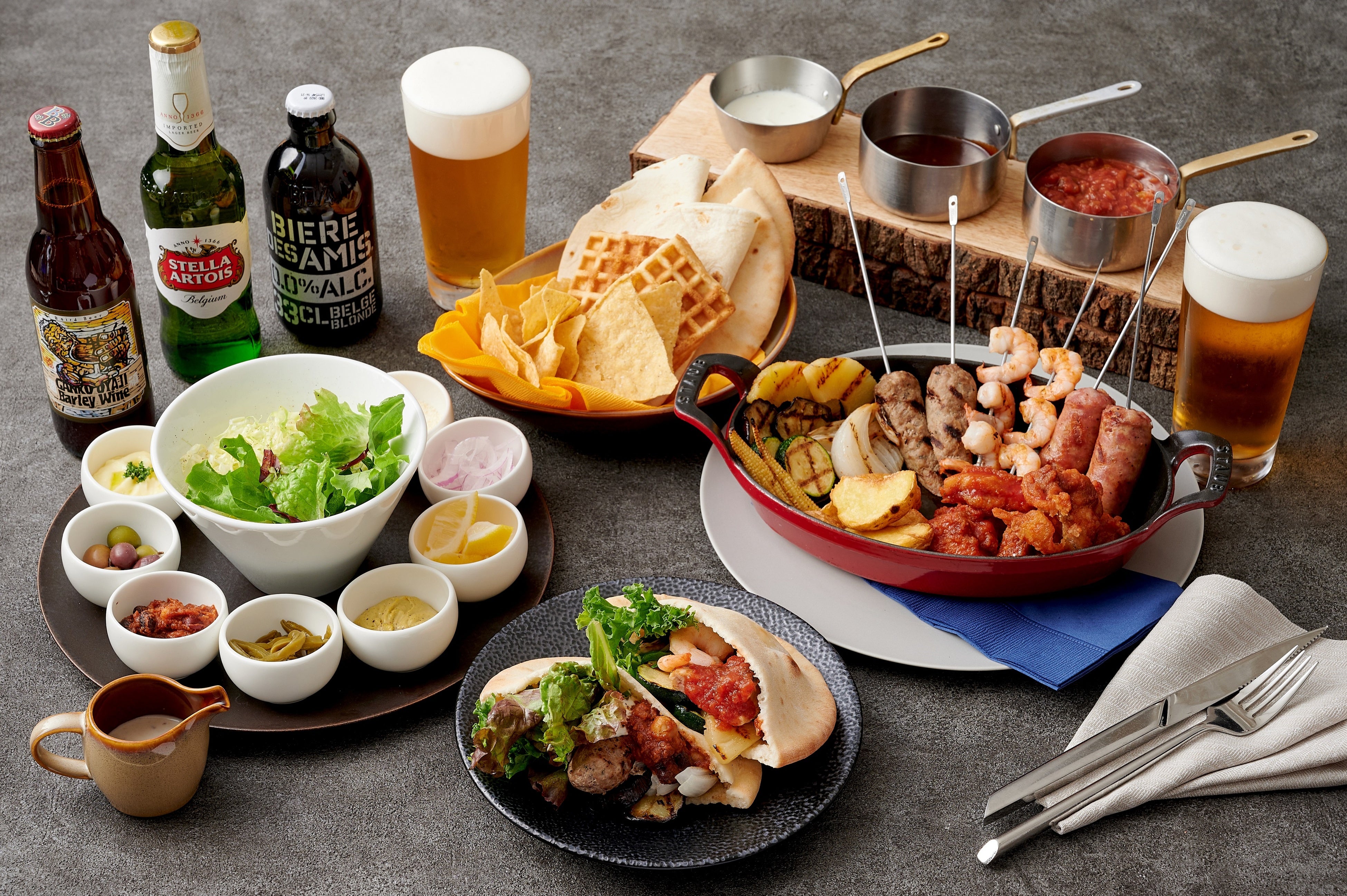 ビールと相性抜群のメキシコ風アメリカ料理