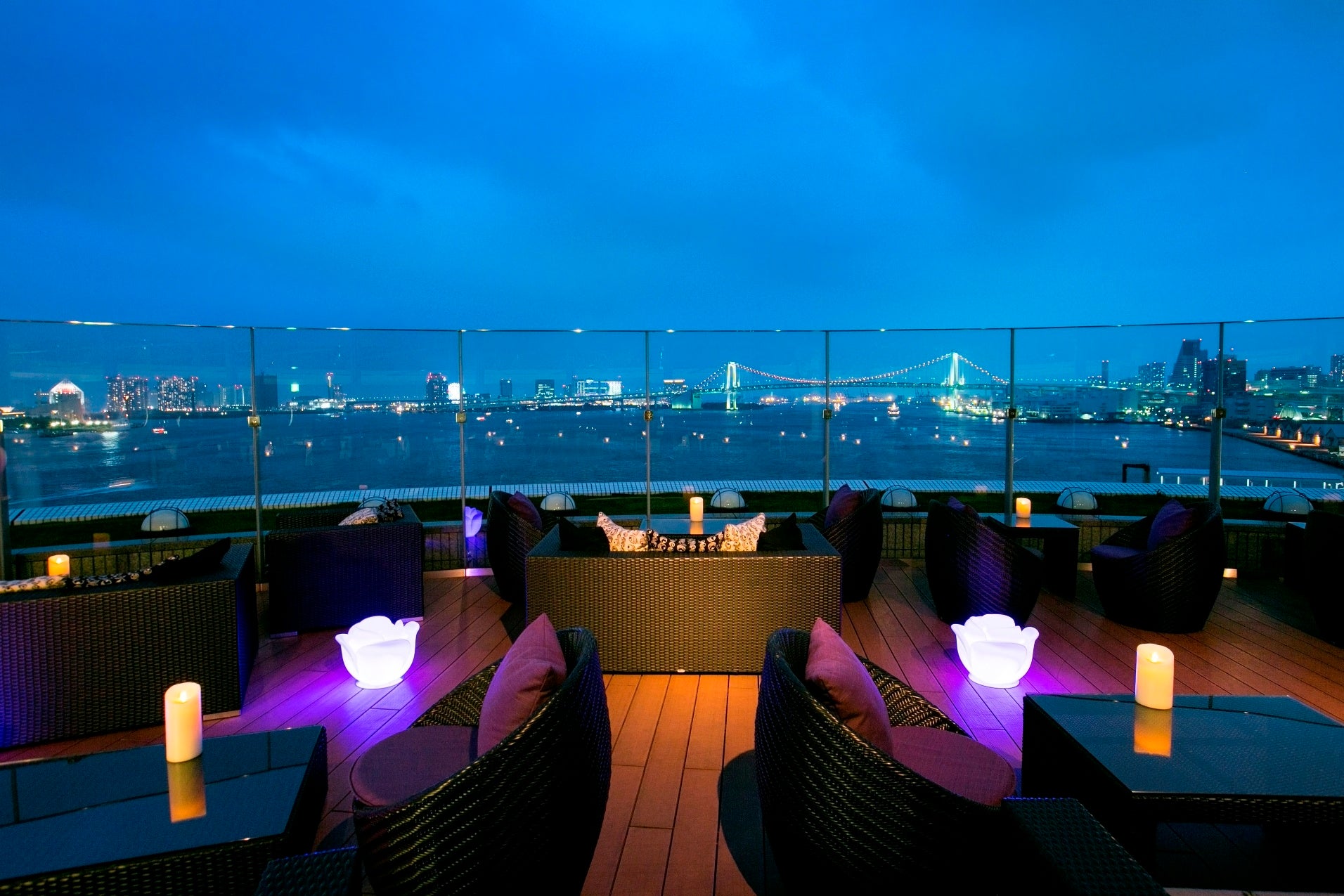 テラスからの眺望