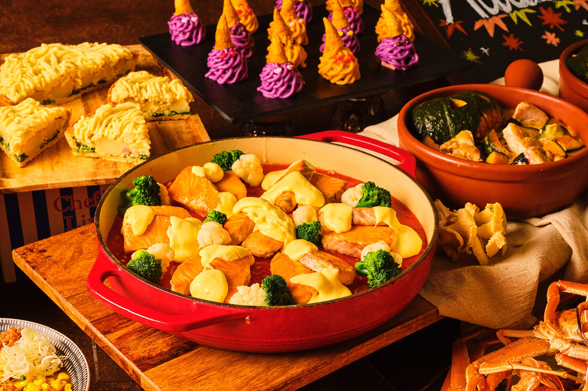 サーモンのポワレ オランデーズソース