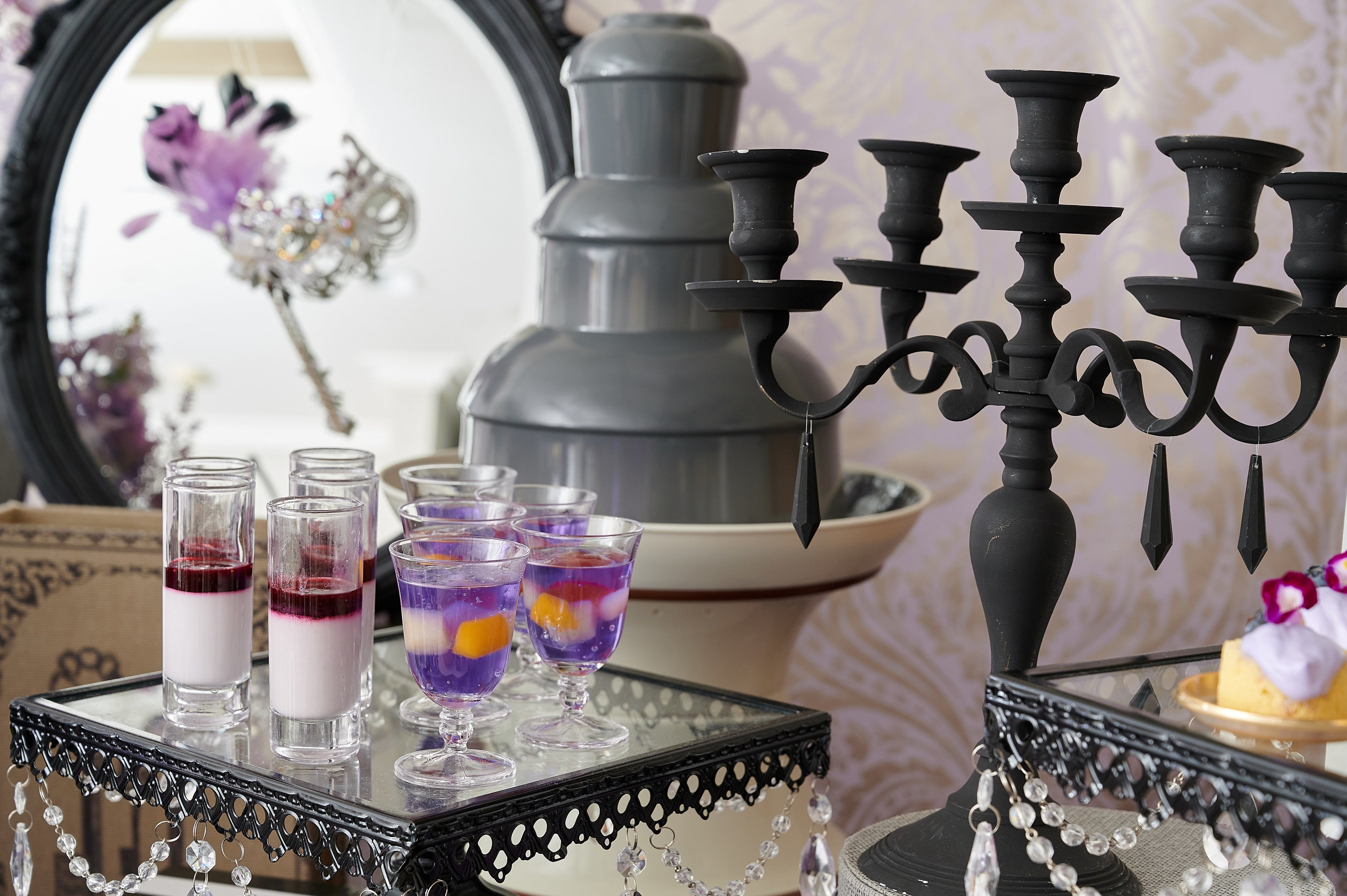 チャコール チョコレートファウンテン